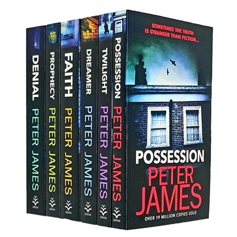 Peter James 6 Books Collection Setpossessiontwilightdreamerprophecy