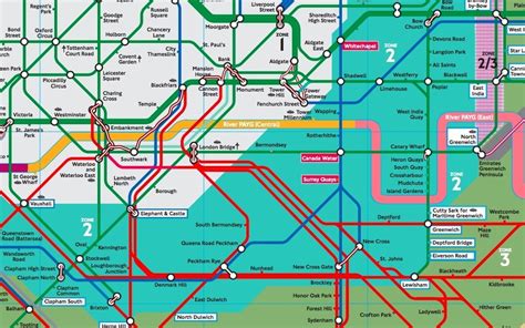 The Secret Tube Map Thats Only Meant For Tfl Employees Last Train