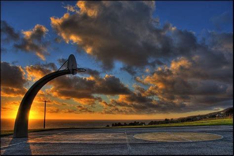 Teams can earn points by shooting the ball into their net. Basketball Court Wallpapers - Wallpaper Cave