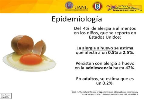 Epidemiological Data Of The Allergy To The Egg Datos Epidemiológicos De La Alergia Al Huevo