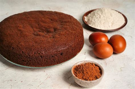 Gâteau éponge Au Chocolat Ou Gâteau Mousseline Si Doux Et Délicieux