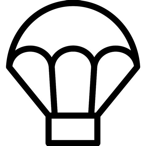 Parachute Vector Svg Icon Svg Repo