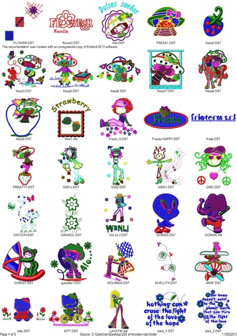 Download 285 Machine Embroidery Designs Free Download 285