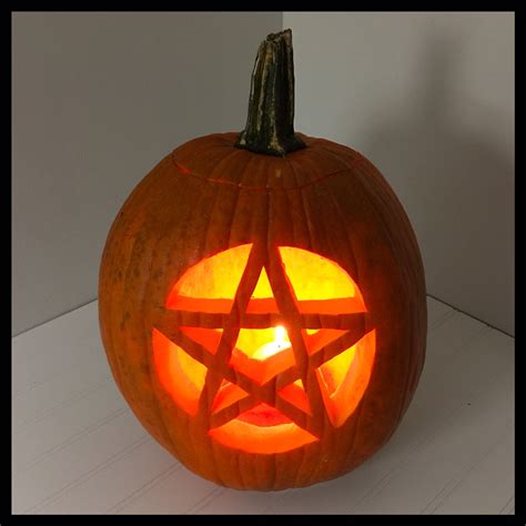 How To Carve A Pentagram Pumpkin Vegan Kitchen Magick