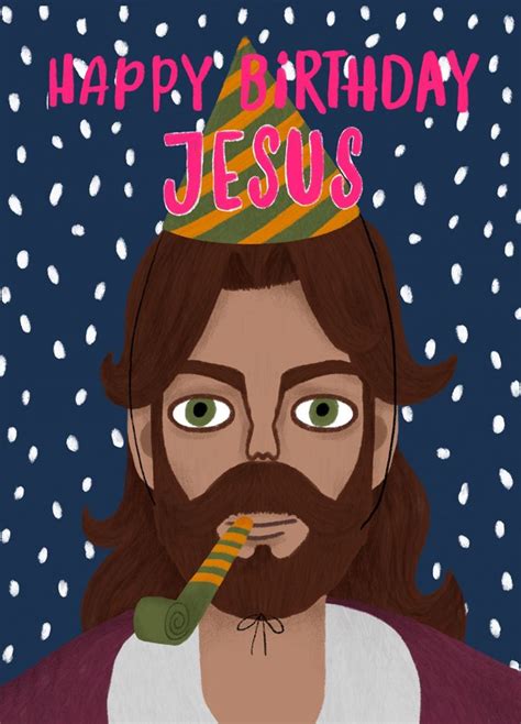 Happy Birthday Jesus Card Scribbler