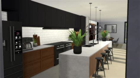 Soho kitchen for the sims 4 by nynaevedesign available at the sims resource download brighten your sim's kitchen with stainless steel accents and marble c. Modern Crafter CC : Modern Kitchen cc by @harrie-cc, @peacemaker-ic,...