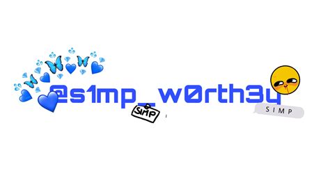 Freetoedit Simp Simp Sticker By S1mpw0rth3y