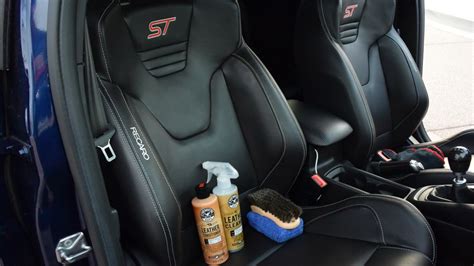 How To Condition Leather Recaro Seats Focus St Youtube