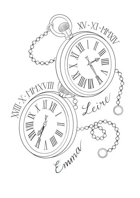 130 Clock Tattoo Design Ideas In 2021 Clock Tattoo Design Clock