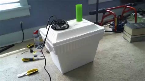 10 Diy Styrofoam Air Conditioner Youtube