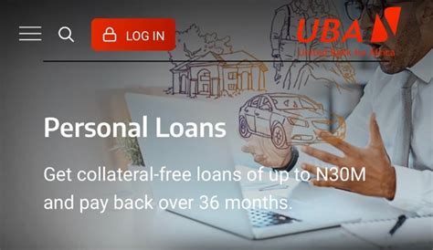 Uba Is Giving Personal Loans Worth 30 Million Naira Investment Nigeria