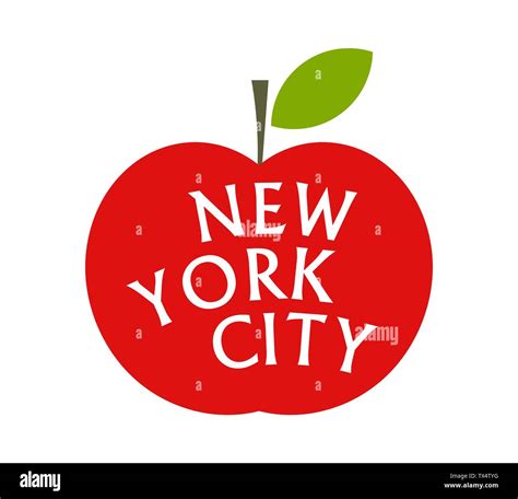 The Big Apple New York City Concept Illustration Stock Vector Image