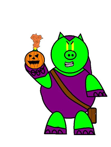 Green Goblin As A Pig By Mrpotatochips2106 On Deviantart