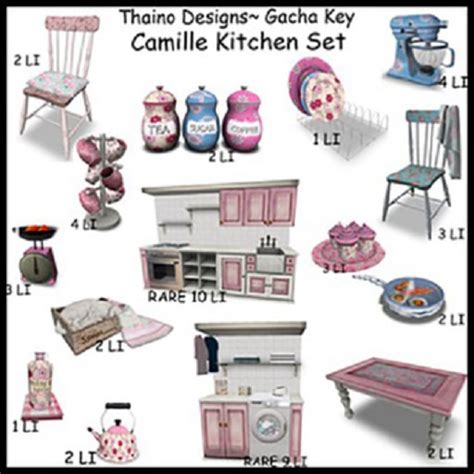 Second Life Marketplace Camille Laundry Set Rare