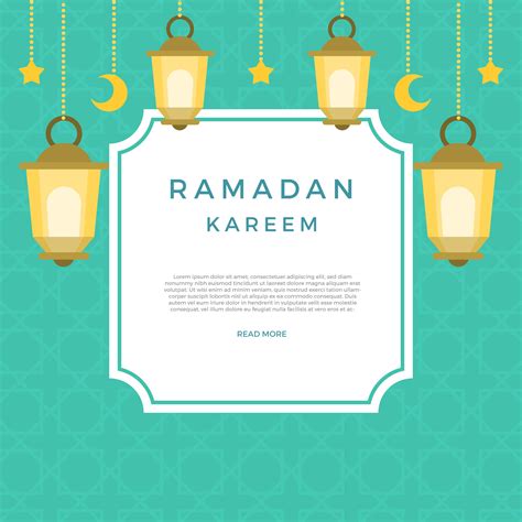 Flat Ramadan Vector Illustration 209150 Vector Art At Vecteezy