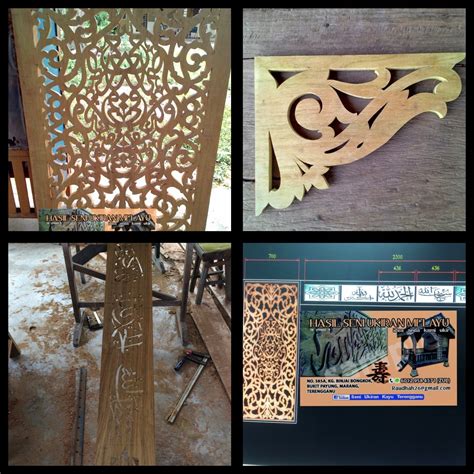 Gambar Ukiran Kayu Motif Flora - Gambar Ukiran Kayu