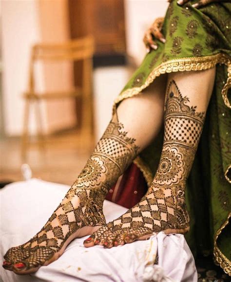 Check Out These 40 Bridal Mehendi Designs For Feet In 2020 With