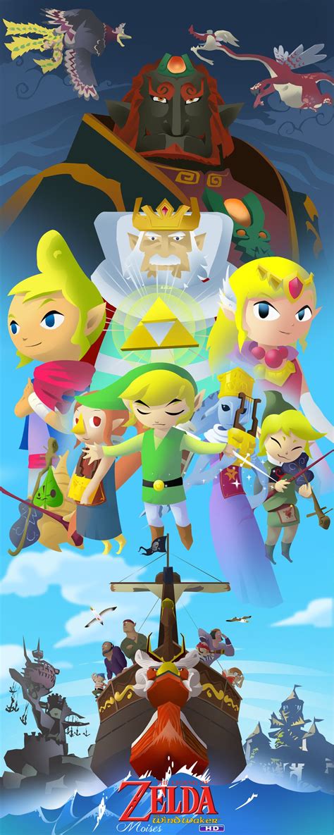 Zelda Wind Waker Historia En El Mar By Zeldanatico Twwhd The Legend Of Zelda Legend Of