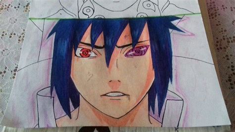 Proceso De Dibujo Naruto Y Sasuke •anime• Amino
