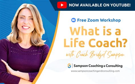 What Is A Life Coach Bridget Sampson