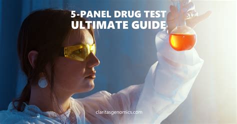 5 Panel Drug Test Everything You Need To Know About It Claritas Genomics