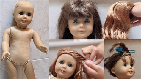 Fixing Up An Old Ag Doll Youtube
