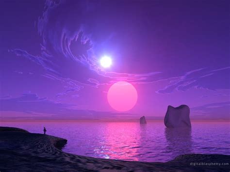 Pin By Lee West On The Many Flavors Of Art Purple Sunset Purple Sky