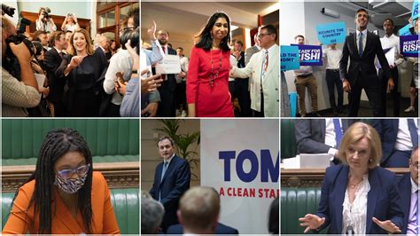 Who Is Backing Whom Tory Mps Offer Support As Six Leadership Hopefuls Remain Itv News
