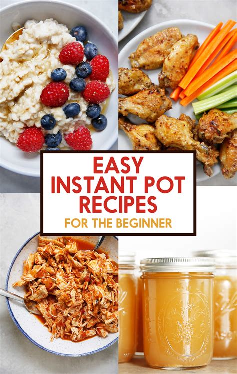 Easy Instant Pot Recipes Lexi S Clean Kitchen