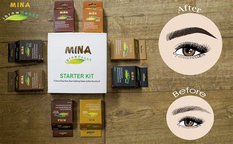 Mina Professional Starter Kit Henna Brows Henna Kit Henna Tattoo