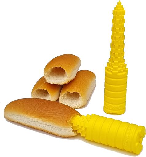 Hotdogger Hot Dog Bun Driller Perfect For Grilling And Bbq Ideal Size