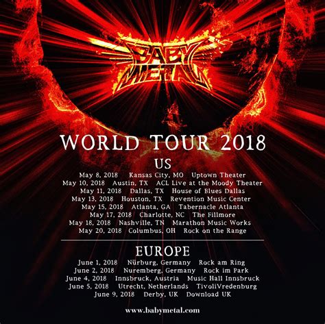Babymetal Announces World Tour 2018