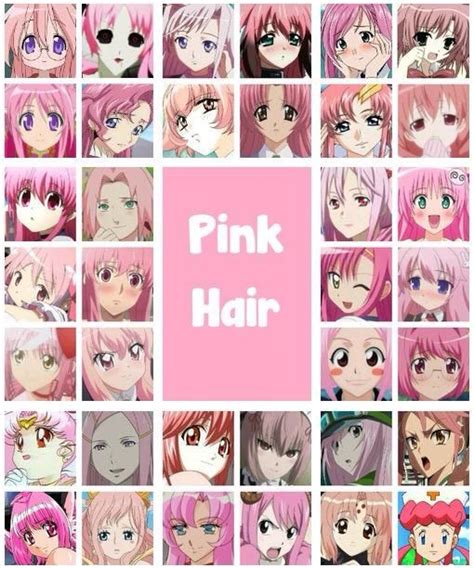 Pink Haired Characters Anime Amino