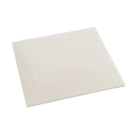 Adhesive Hi Tack 2mm Foam Pads 5x5mm Square White 10 Trimits