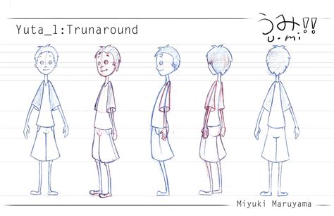 Miyukis Mansion Character Model Sheets