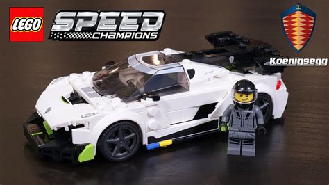 Lego Speed Champions Koenigsegg Jesko Review And Build Set 76900 June