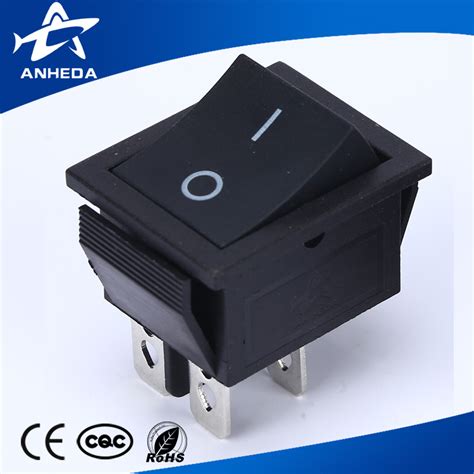 In one position power from terminal 3 is connected to terminal 1, and power from terminal 4 is connected to terminal 2. Kcd4 Switch Wiring 6 Pin / 6 Pin Kcd4 202n On Off Rocker Switch Dpdt 16a 250v With Led Green ...