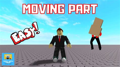 Roblox Studio Tutorial How To Move Parts With Script Youtube
