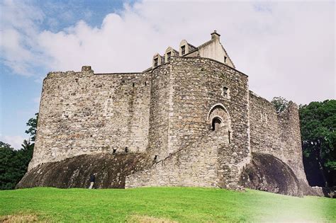 Dunstaffnage Castle Is A Partially Ruined Castle In Argyll And Bute