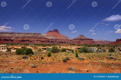 Scenic Desert Landscape In Utah Stock Photo Image Of Scenery