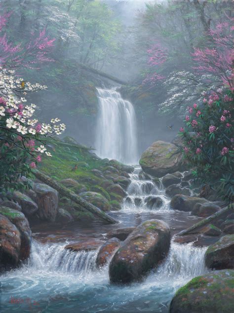 Mystic Falls Iv By Mark Keathley Infinity Fine Art