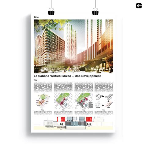 20 Architectural Presentation Sheet Templates Ready To Edit