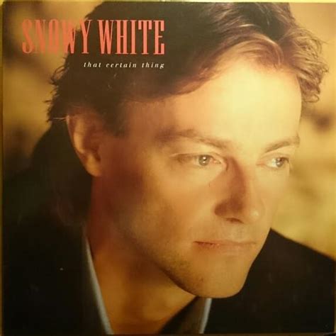 Snowy White That Certain Thing Lyrics And Tracklist Genius