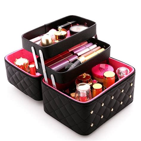 Women Cosmetic Box Designer High Quality Portable Cosmetic Bag Large