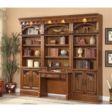15 Best Collection Of Library Bookcase Wall Unit