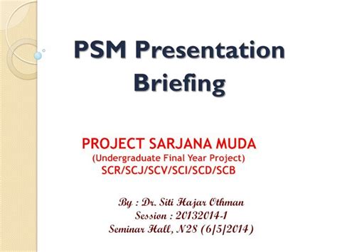 Final year project by cyrusolu(m): PROJECT SARJANA MUDA - comp.utm.my Besar sama ada pada ...