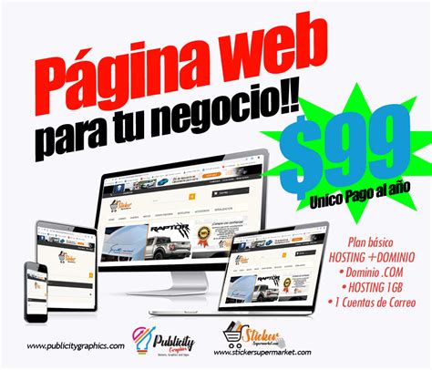 Página web para tu negocio - Agencia de Publicidad