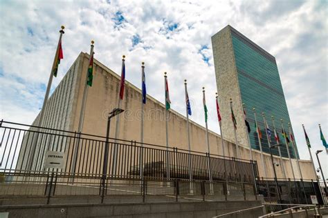 United Nations Headquarters In New York Editorial Image Image Of