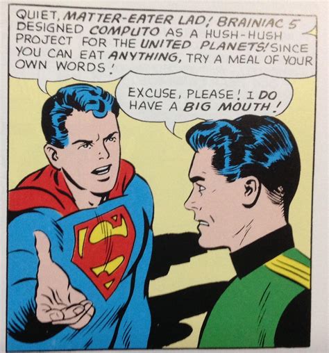 Could Matter Eater Lad eat Superboy? (Adventure Comics #341) : DCcomics