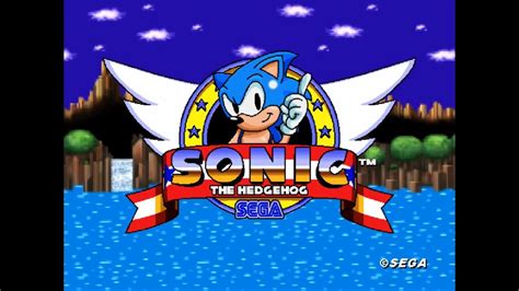 Sonic 1 Gba Title Sequence Recreation Youtube